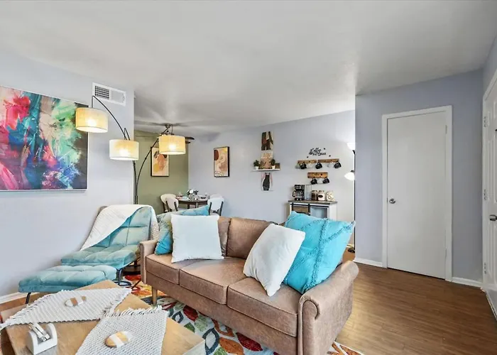 Apartamento Artistic 1bd Tcu Walkable Fort Worth